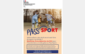 Renouvellement du Pass Sport